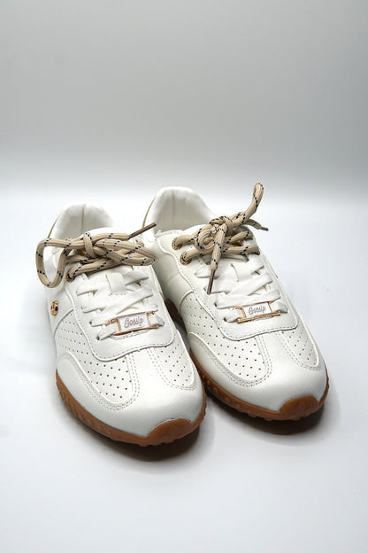 Tenis Blanco 14838 De cordones Casual de mujer Zoé Brand Costa Rica