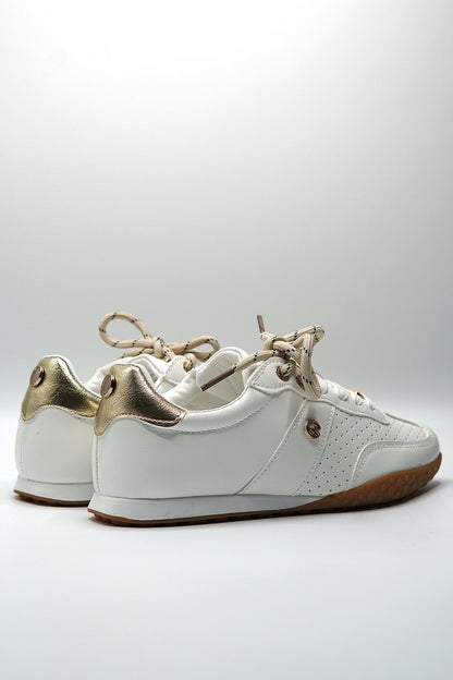 Tenis Blanco 14838 De cordones Casual de mujer Zoé Brand Costa Rica