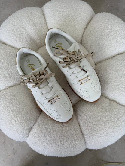 Tenis Blanco 14838 De cordones Casual de mujer Zoé Brand Costa Rica