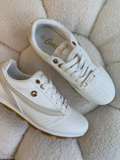 Tenis Blanco 14841 De cordones Casual de mujer Zoé Brand Costa Rica
