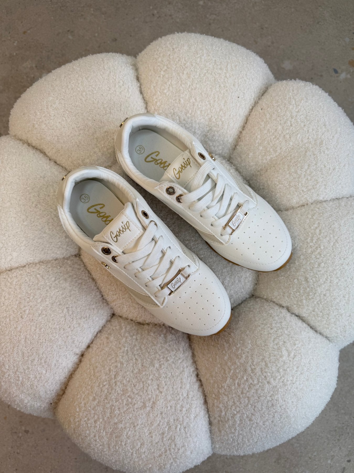 Tenis Blanco 14841 De cordones Casual de mujer Zoé Brand Costa Rica