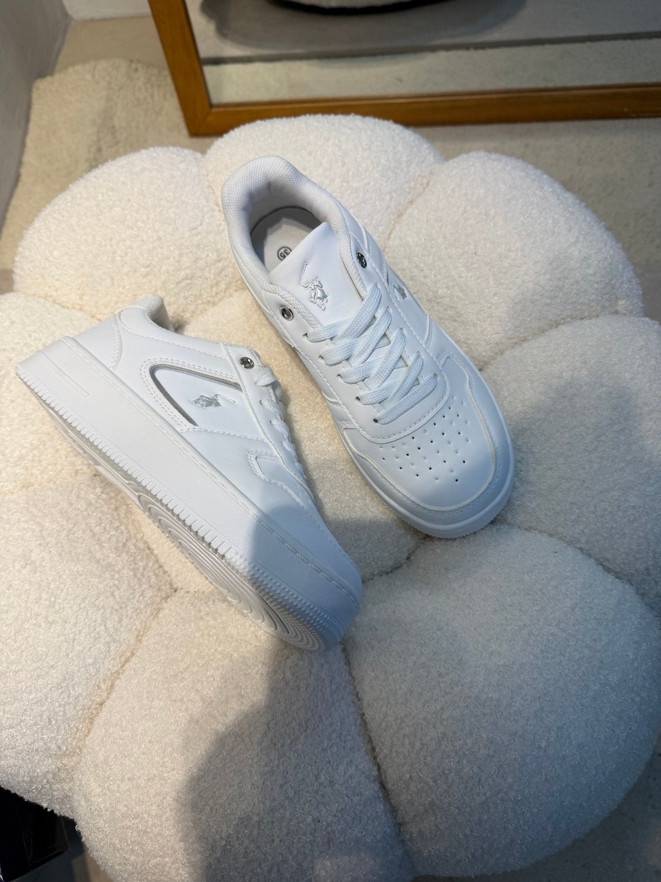 Tenis Blanco Plataforma 14854 Casual de mujer Zoé Brand Costa Rica