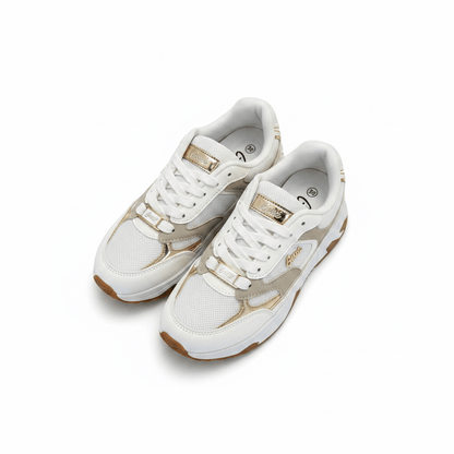 Tenis Blanco Beige 15139 Casual Deportivo de mujer Costa Rica - ZOÉ BRAND 2026 beige chunky