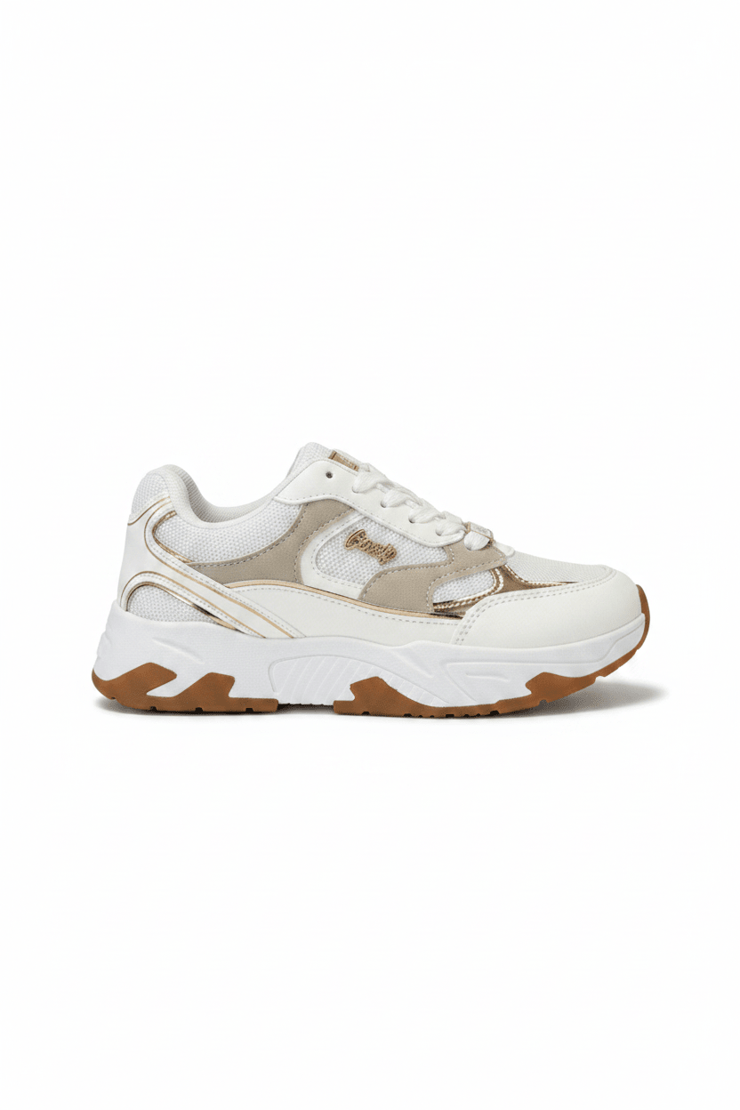 Tenis Blanco Beige 15139 Casual Deportivo de mujer Costa Rica - ZOÉ BRAND tenis WHITE zm