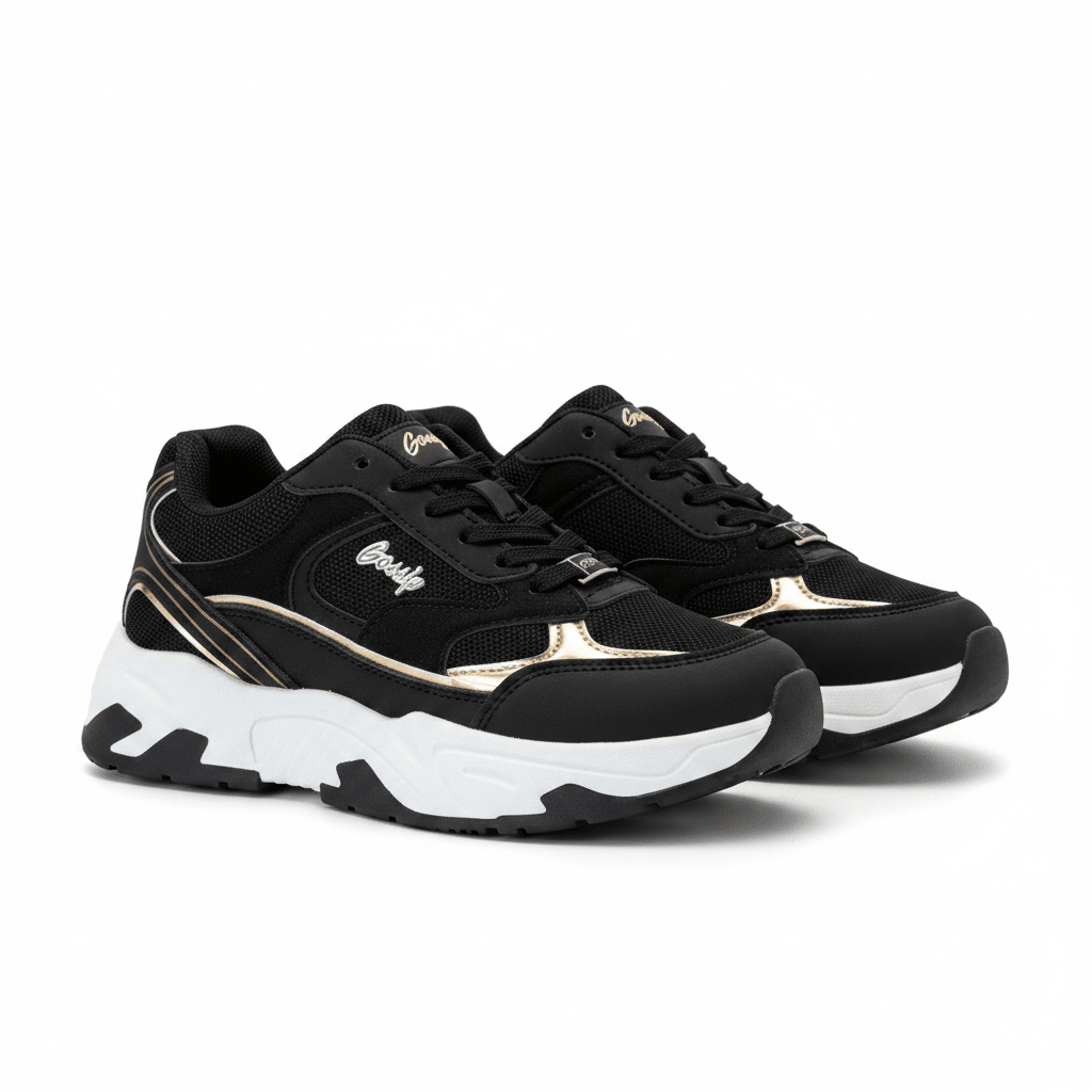 Tenis Negro 15138 Casual Deportivo de mujer Costa Rica - ZOÉ BRAND BLACK tenis zm