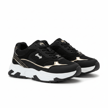 Tenis Negro 15138 Casual Deportivo de mujer Costa Rica - ZOÉ BRAND BLACK tenis zm
