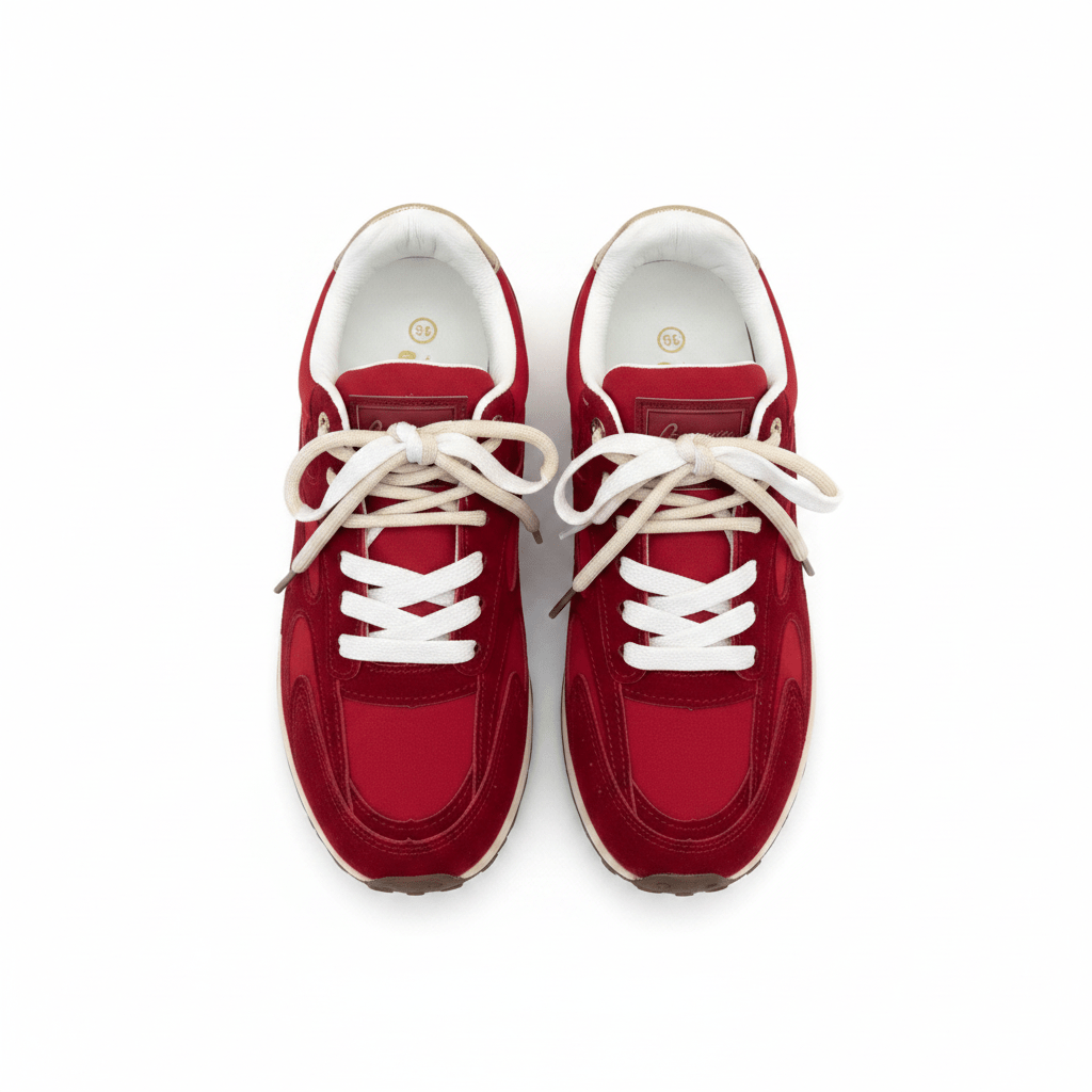 Tenis Rojo 15187 Cordones Deportivo de mujer Costa Rica - ZOÉ BRAND 2026 disponible-35 disponible-36