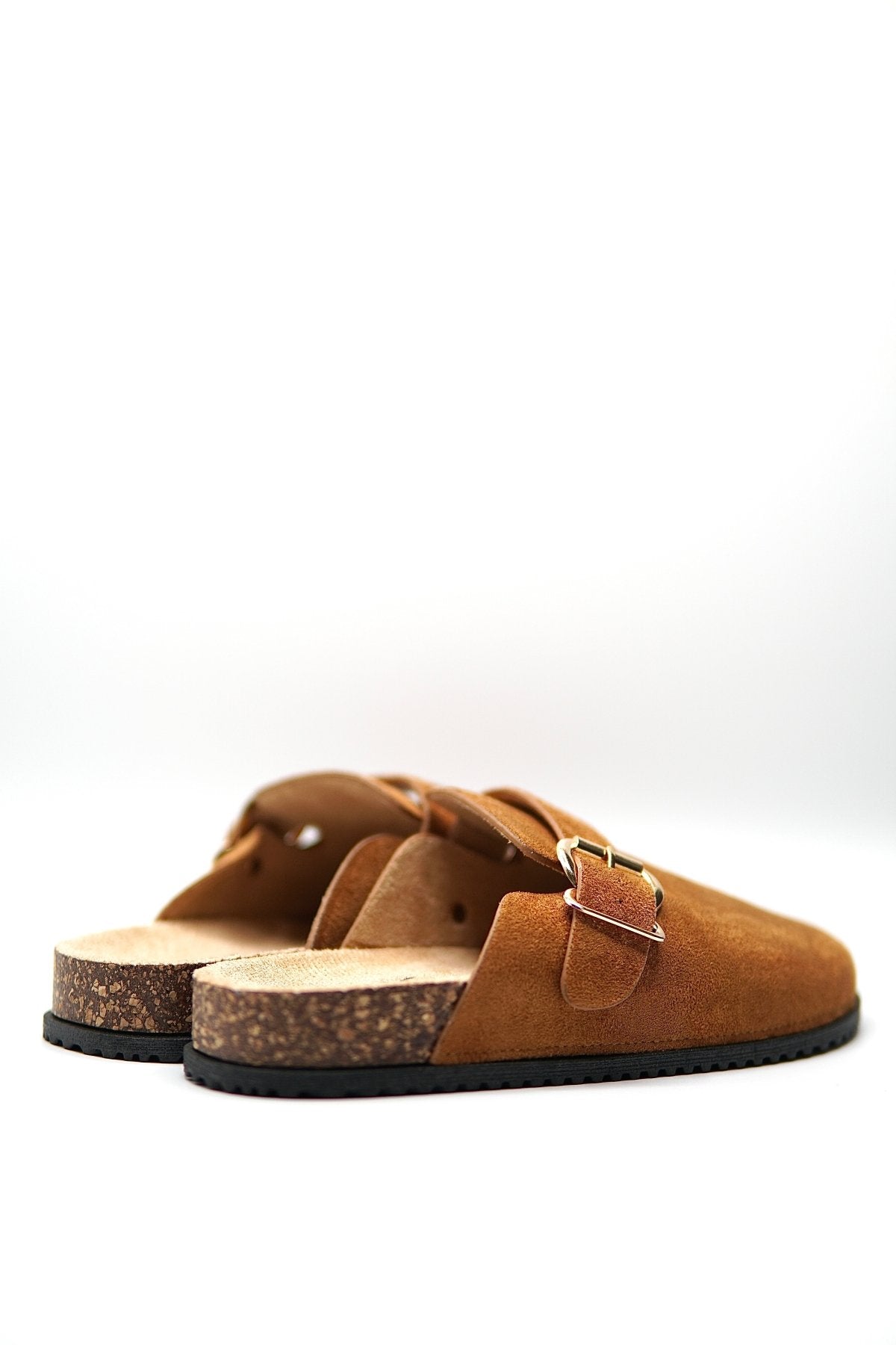 Zuecos Tan Gamuza 14859 Hebilla Casual de mujer Zoé Brand Costa Rica