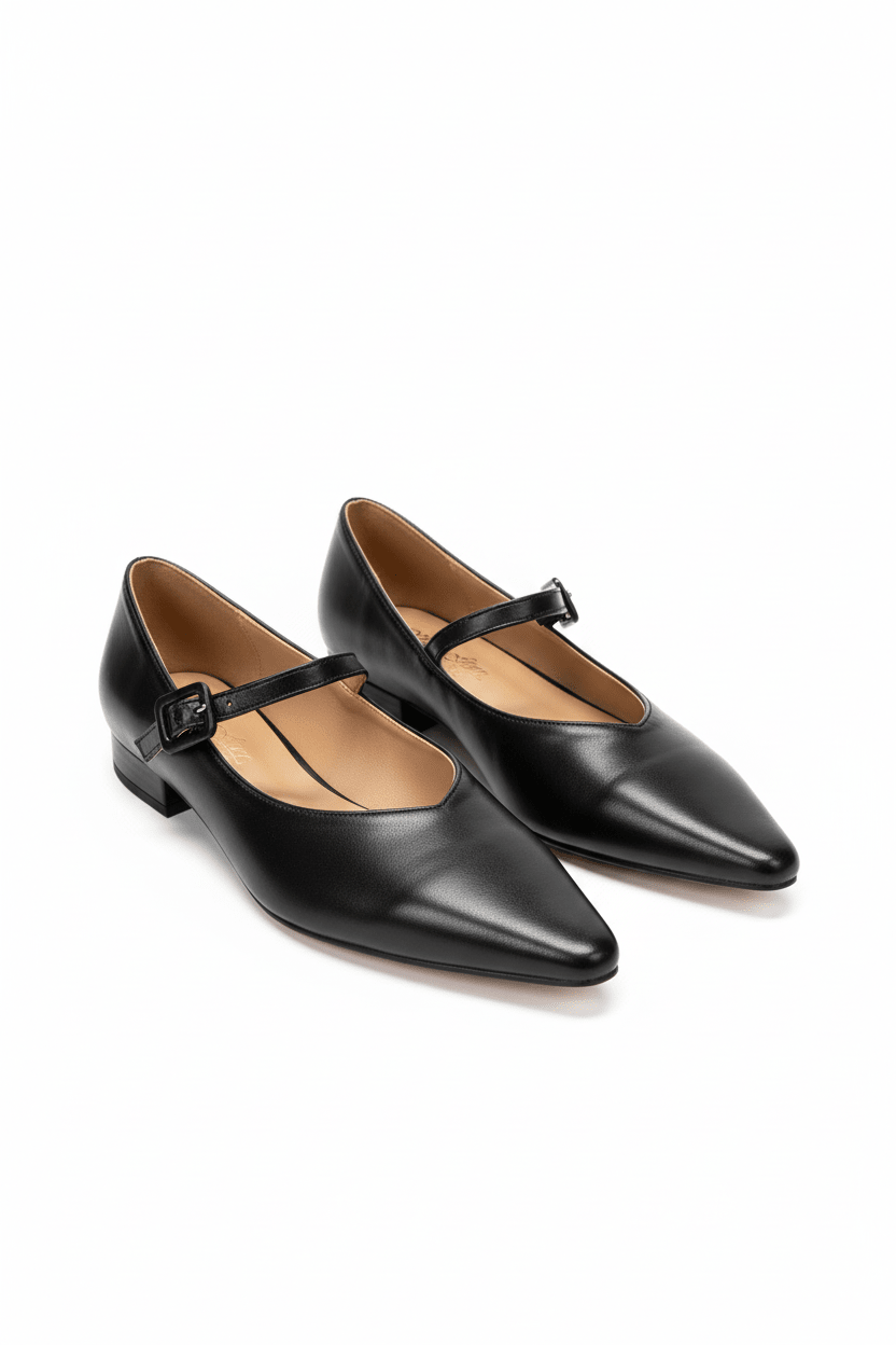 Zuecos Negro 2061 Mary Jane Hebilla Casual de mujer Zoé Brand Costa Rica